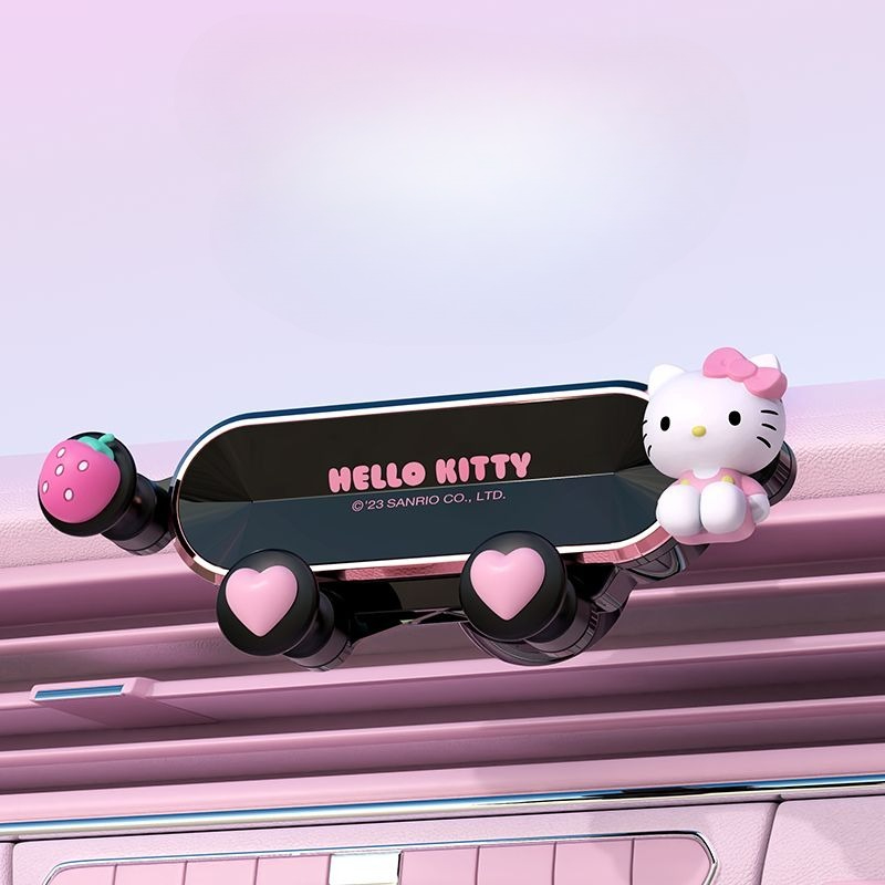 かわいいサンリオのハローキティとクロミのスマホホルダー。車の - Kawaii Tech Accessories のレビューと価格