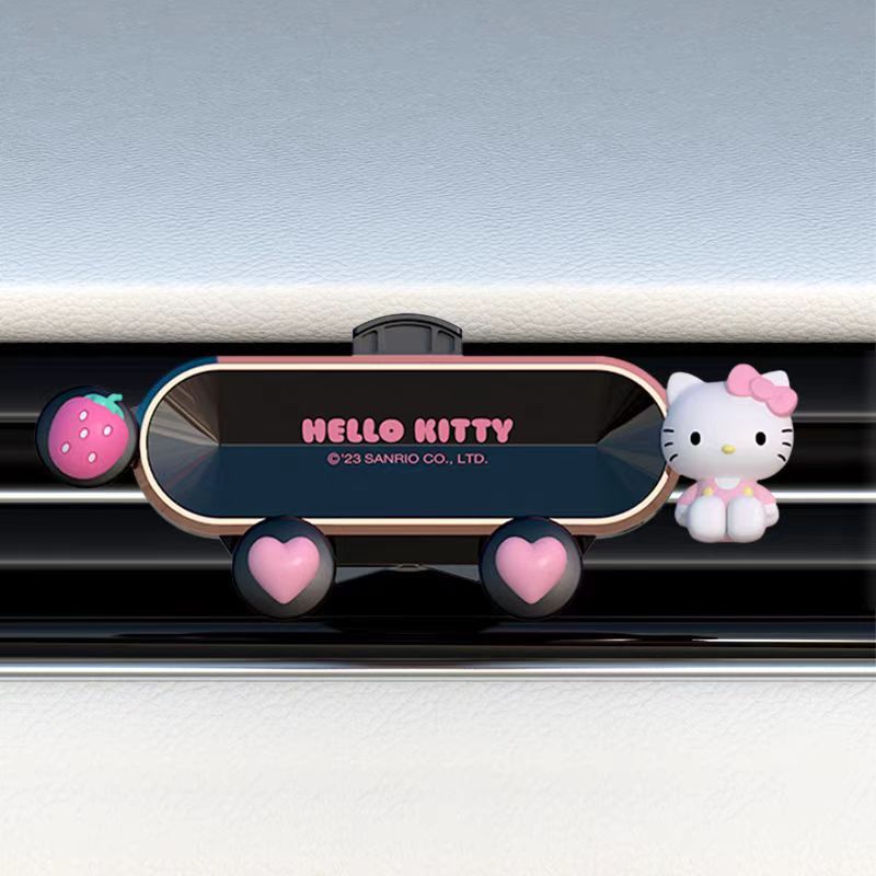 かわいいサンリオのハローキティとクロミのスマホホルダー。車の - Kawaii Tech Accessories のレビューと価格