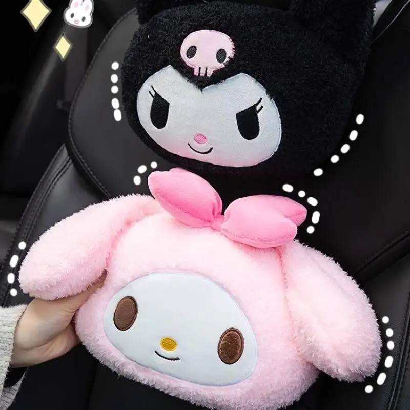 サンリオ車のヘッドレストネックピローマイメロディクロミシナモ - Kawaii Tech Accessories のレビューと価格