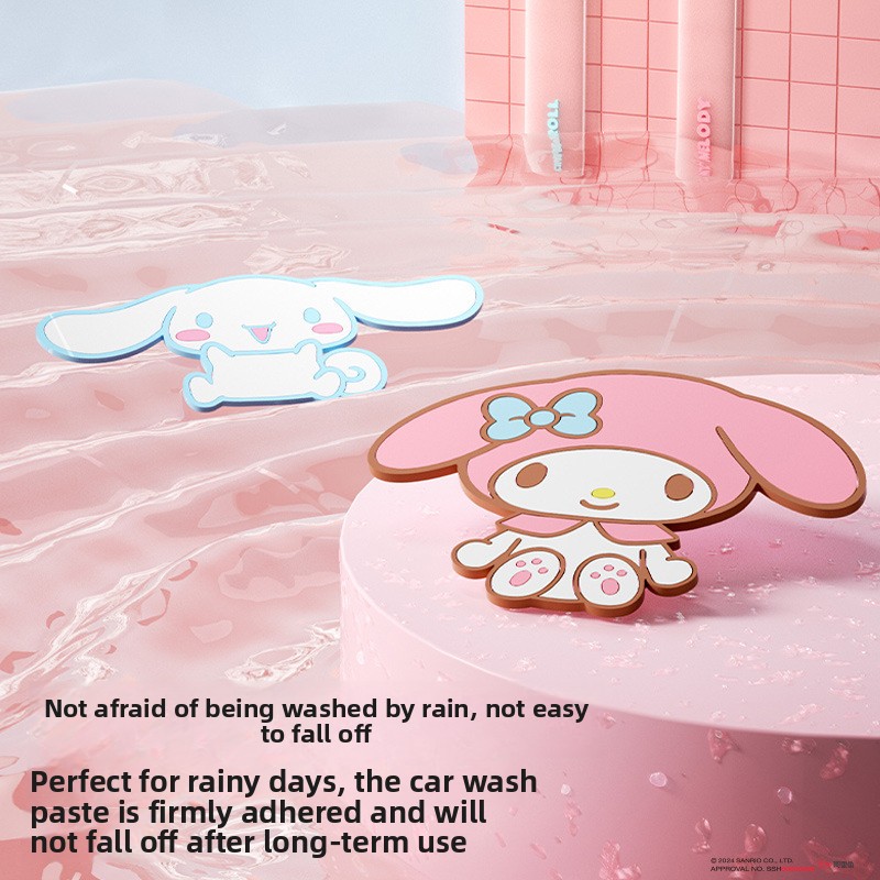サンリオ純正車ドアアンチコリジョンストリップ クロミ ドアボ - Kawaii Tech Accessories のレビューと価格