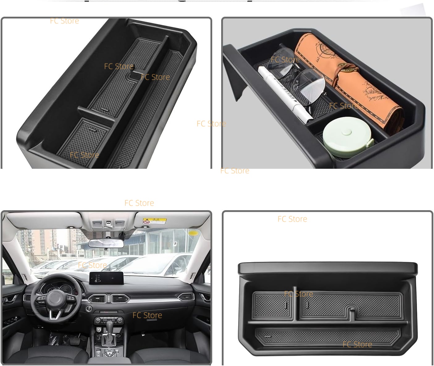 CX5 CX-5 2022-2025 センターコンソールダッ - Tech Car Accessories のレビューと価格