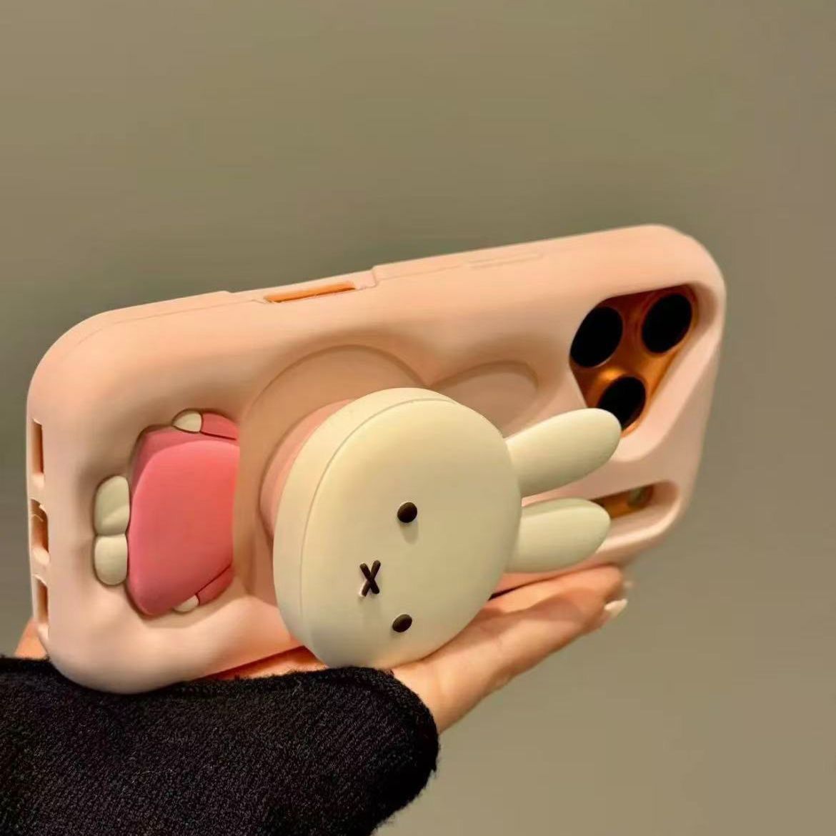 漫画風3Dミッフィーブラケット付き携帯電話ケース iPhon - Mobile Tech Accessories のレビューと価格