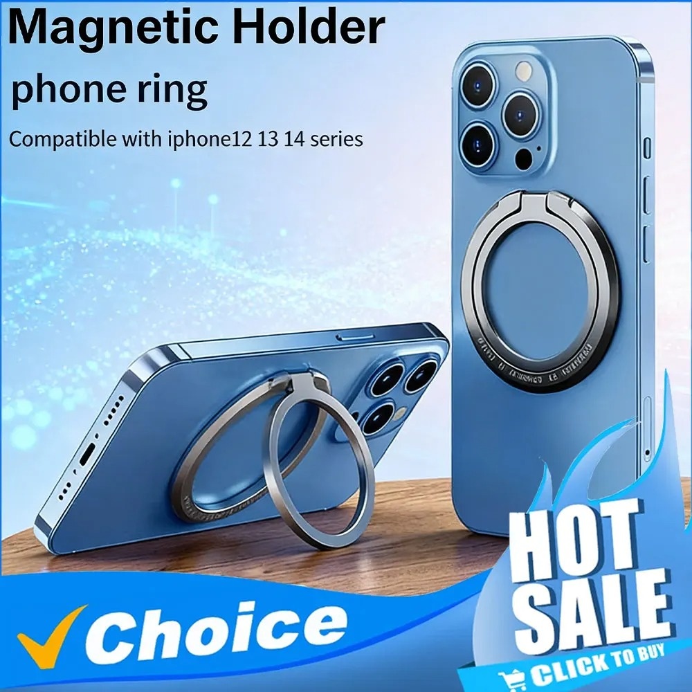磁気式スマホリングホルダー 調整可能スタンド アクセサリー  - Mobile Tech Accessories のレビューと価格