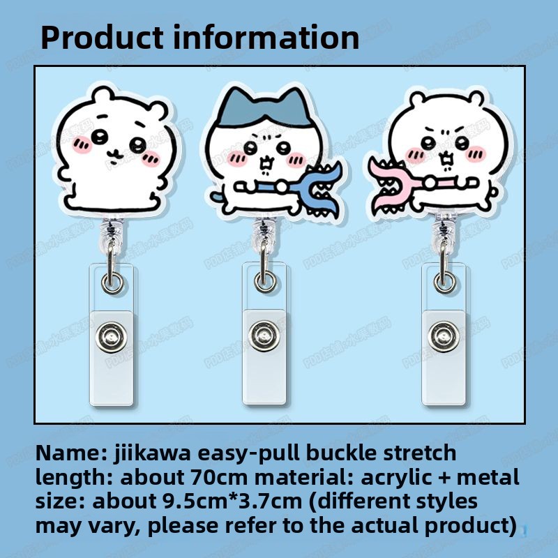 jiyi 伸縮式バッジリール かわいいIDカードホルダー ク - Kawaii Tech Accessories のレビューと価格